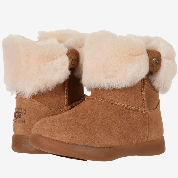 UGG Other - Ugg Ramona Toddler Baby Sheepskin Winter Snow Boot, Tan - Size 6
